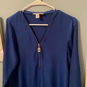 Michael Michael Kors Royal Blue Blouse - S - Great Used Condition